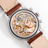 vintage breitling navitimer timepiece movement shot