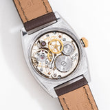 1943 Vintage Rolex Viceroy Ref. 3359 14K Rose Gold Bezel & Stainless Steel Watch (# 14717)