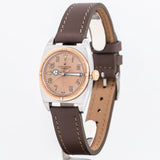 1943 Vintage Rolex Viceroy Ref. 3359 14K Rose Gold Bezel & Stainless Steel Watch (# 14717)