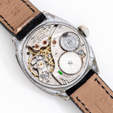 vintage waltham watch movement shot