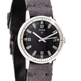 vintage elgin watch dial shot