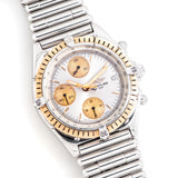 1990's Breitling Navitimer Ref. C 13047 Automatic Chronograph 18k Yellow Gold Bezel & Stainless Steel (# 14749)