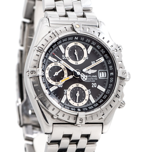 2000's Breitling Chronomat GMT Chronometre Longitude Ref. A20348 Automatic Chronograph in Stainless Steel (# 14750)
