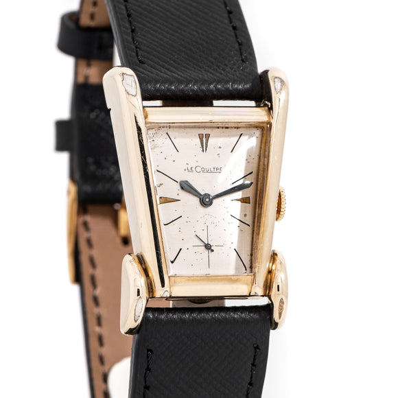 1940's - 1950's Vintage Le Coultre Aristocrat Grasshopper 10k Yellow Gold Filled Watch  (# 14763)
