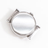 vintage movado watch case back shot