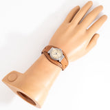 vintage movado watch wrist shot, overview