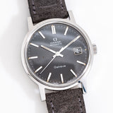 1973 Vintage Omega Genéve Date Ref. 166.098 Stainless Steel Watch (# 15556)