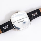 vintage tiffany and co tv case watch case back shot