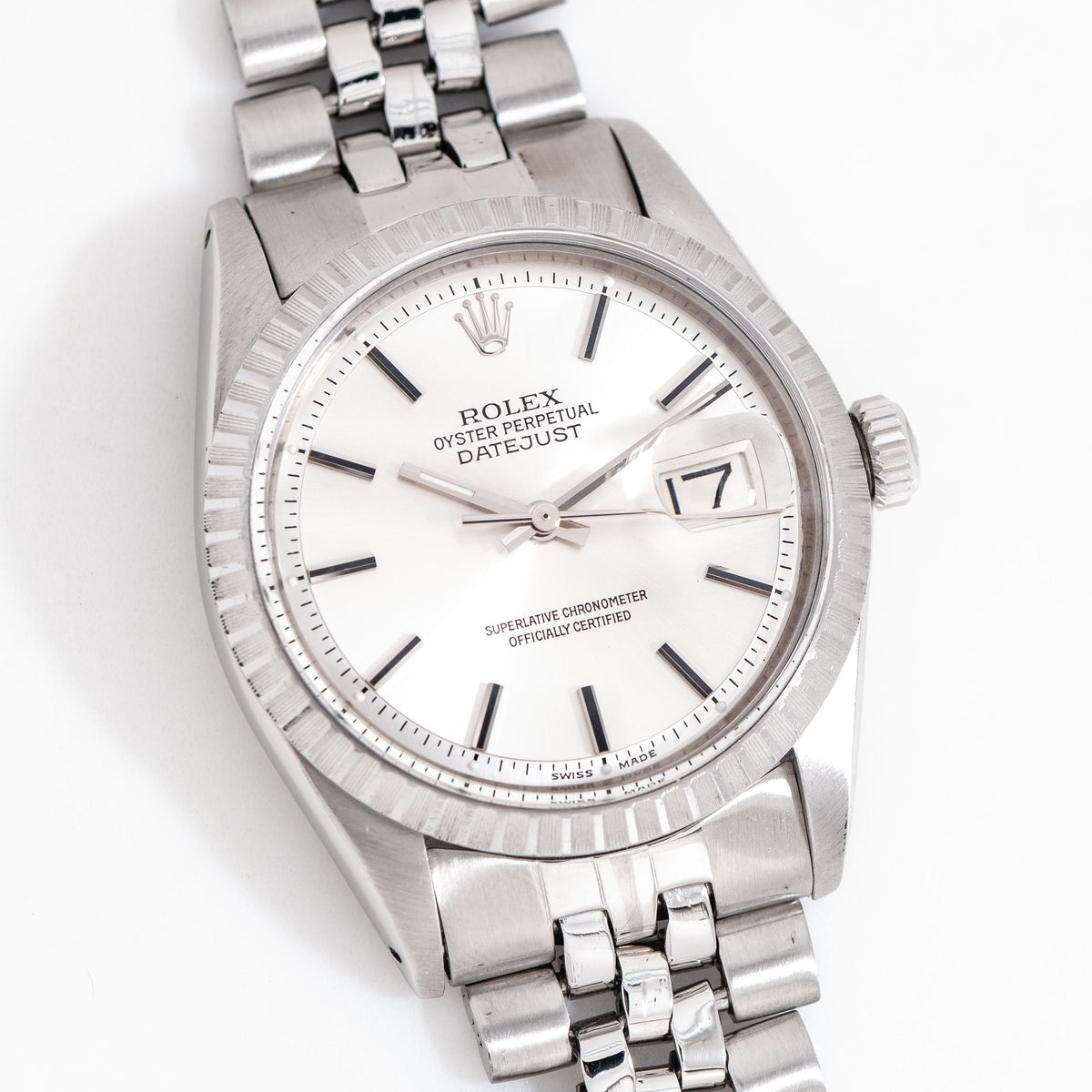 1968 Vintage Rolex Datejust Ref. 1603 Stainless Steel Watch