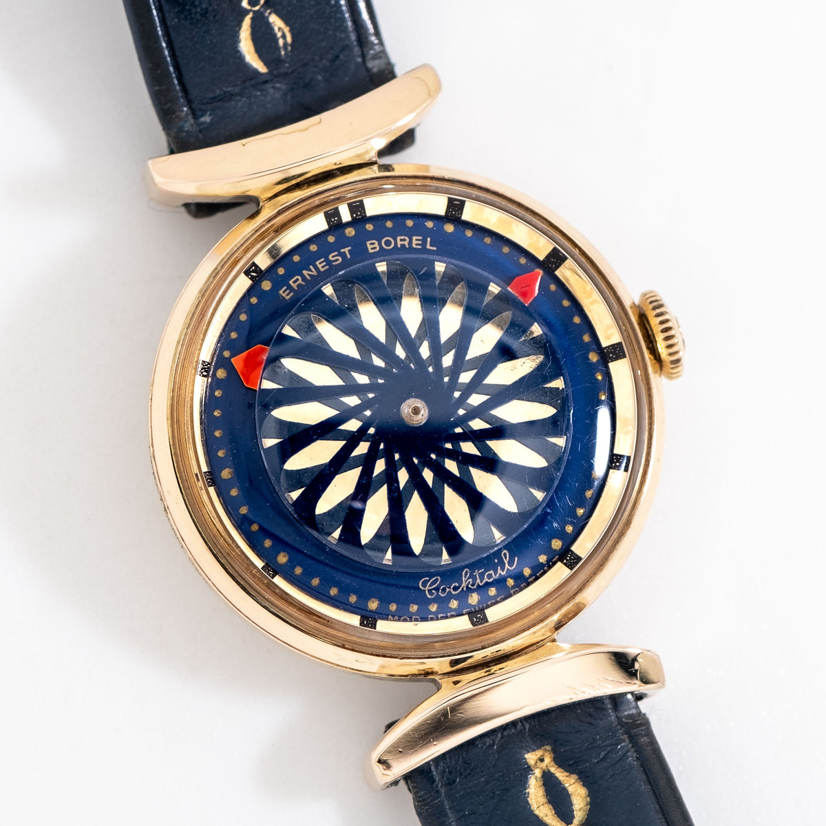 Ernest Borel カクテルウォッチ 1990's Vintage Ladies Ernest Borel Cocktail Watch in 18k