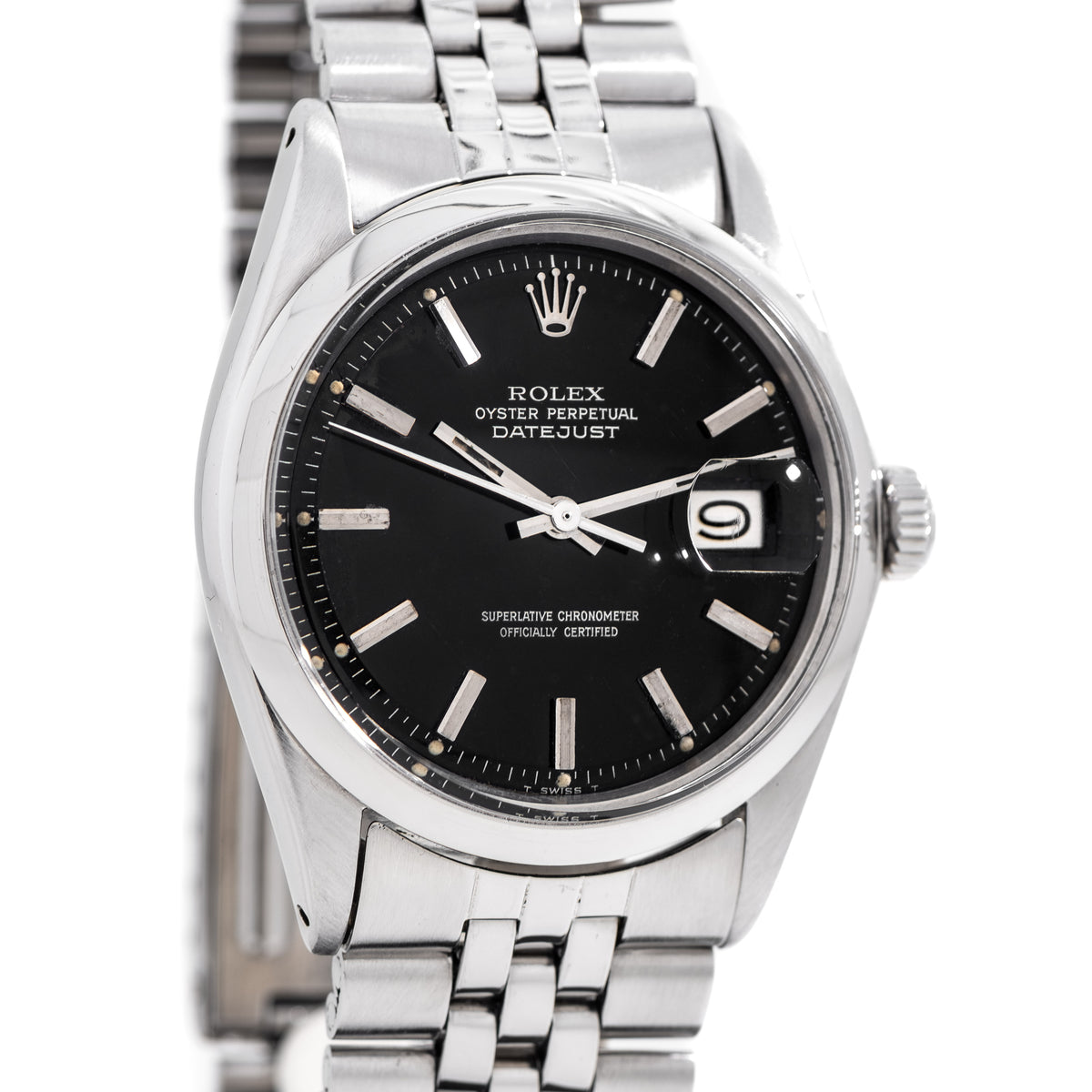 1968 Vintage Rolex Datejust Ref. 1600 1603 in Stainless Steel