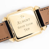 image of the omega cioccolatone, case back
