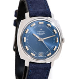 zenith blue dial watch