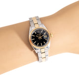 rolex date ladies watch wrist shot shot