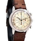 vintage movado chronograph dial shot