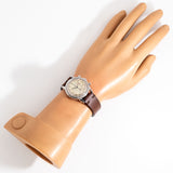 vintage movado chronograph wrist shot, overview