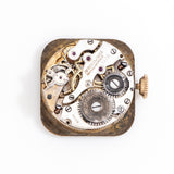 vintage rolex marconi watch movement shot