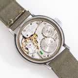 vintage waltham wwii watch movement shot