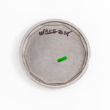 vintage waltham wwii watch interior case back shot