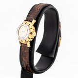 vintage ernest borel cocktail ladies watch dial shot, side view