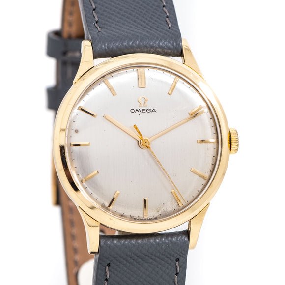 1962 Vintage Omega Ref. 131.009 in Solid 18k Yellow Gold (# 14666)