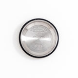 1977 vintage ladies rolex date watch internal case back shot