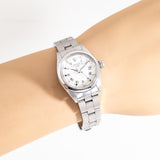 1977 vintage ladies rolex date watch wrist shot