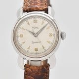 1960's Vintage Wyler Dynawind Incaflex Stainless Steel Watch (# 14730)