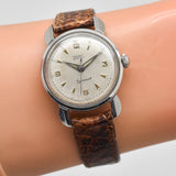 1960's Vintage Wyler Dynawind Incaflex Stainless Steel Watch (# 14730)