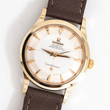1958 Vintage Omega Constellation "Pie Pan" Dial Ref. 2852-16SC 14k Yellow Gold Cap over Stainless Steel (# 15551)