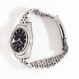 1971 Vintage Rolex Datejust Ref. 1601 Black Dial in 14k White Gold & Stainless Steel (# 16049)