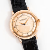 vintage jaeger lecoultre rg ww, on its back