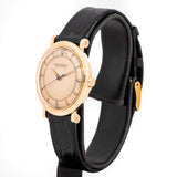 vintage jaeger lecoultre rg ww, side of the case with crown view