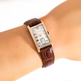 vintage hamilton seneca ww, wrist shot close up