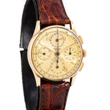 1943 Universal Genéve Dato-Compax Ref. 12495 Solid 18k Rose Gold Watch (# 16052)