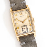 1946 Vintage Hamilton "Myron" 10k Yellow Gold Filled Watch (# 16053)