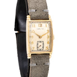 1946 Vintage Hamilton "Myron" 10k Yellow Gold Filled Watch (# 16053)
