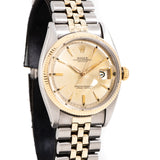 vintage rolex datejust two tone