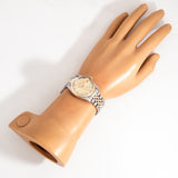 vintage rolex datejust two tone, wrist shot overview