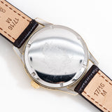 vintage longines flagship watch case back shot
