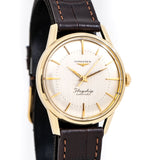 vintage longines flagship watch dial shot