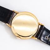 vintage omega chronometer wristwatch case back shot