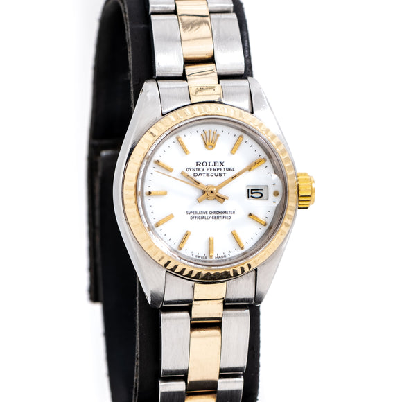 vintage rolex ladies watch dial shot