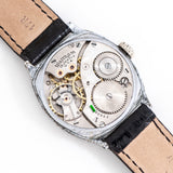 1928 Vintage Waltham Cushion Shaped Nickel Watch (# 15474)