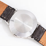 vintage omega wristwatch case back shot