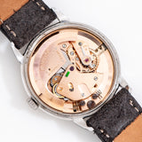 vintage omega wristwatch movement shot