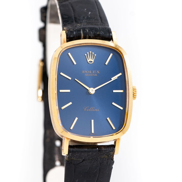 1975 Vintage Rolex Cellini Ref. 4110 in Solid 18k Yellow Gold (# 14699)