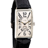 vintage cyma rectangular watch dial shot
