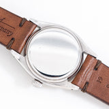vintage rolex oyster perpetual case back shot