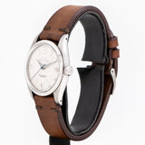 vintage rolex oyster perpetual dial shot, side view
